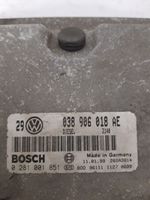 Volkswagen PASSAT B5.5 Dzinēja vadības bloks 038906018AE