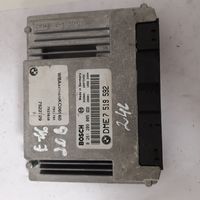 BMW 3 E46 Sterownik / Moduł ECU DME7519592