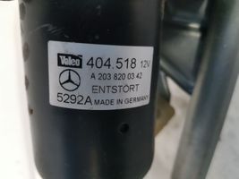 Mercedes-Benz C W203 Etupyyhkimen vivusto ja moottori A2038200342