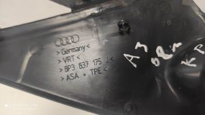 Audi A3 S3 A3 Sportback 8P Obudowa lusterka zewnętrznego drzwi 8P3837175J