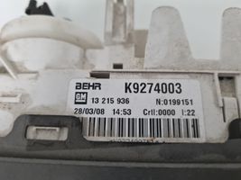 Opel Meriva A Блок управления кондиционера воздуха / климата/ печки (в салоне) K9274003