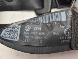 Volkswagen PASSAT B7 Ceinture de sécurité arrière 33048192