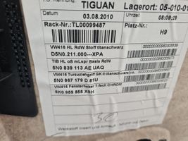 Volkswagen Tiguan Garniture panneau de porte arrière 5N0839113