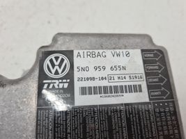 Volkswagen Tiguan Airbag control unit/module 5N0959655N