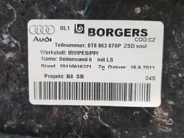 Audi A5 Sportback 8TA Rivestimento pannello inferiore del bagagliaio/baule 8T8863879P