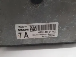 Nissan Note (E11) Centralina/modulo del motore MEC93050