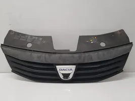 Dacia Sandero Front bumper upper radiator grill 8200735104