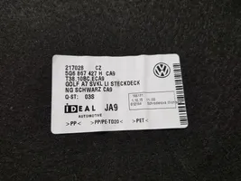 Volkswagen Golf VII Untere Seitenverkleidung Kofferraum 5G6867427H