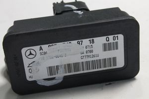 Mercedes-Benz CLK A209 C209 Capteur de vitesse de lacet d'accélération ESP A0055429718