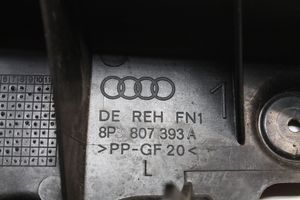 Audi A3 S3 8P Puskurin kannattimen kulmakannake 8P3807393A