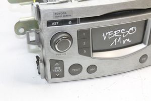 Toyota Verso Unité principale radio / CD / DVD / GPS 861200F080
