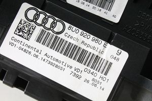 Audi Q3 8U Moottorinohjausyksikön sarja ja lukkosarja 8U0920980E