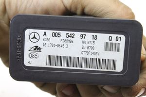 Mercedes-Benz CLC CL203 Sensor ESP de aceleración de frecuencia del intermitente A0055429718