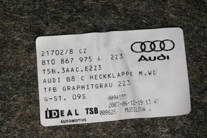 Audi A5 8T 8F Garniture latérale de console centrale arrière 8T0867975A