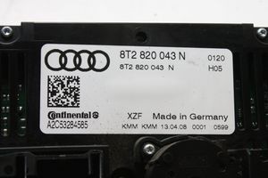 Audi A4 S4 B8 8K Sisätuulettimen ohjauskytkin 8T2820043N