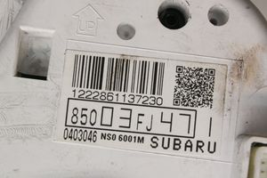Subaru XV Compteur de vitesse tableau de bord 85003FJ471