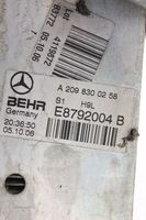 Mercedes-Benz CLK A209 C209 Nagrzewnica dmuchawy A2098300258