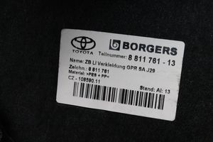 Toyota Supra A90 Panel embellecedor lado inferior del maletero/compartimento de carga 