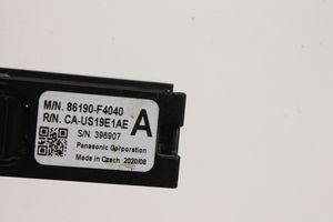 Toyota C-HR Câble adaptateur AUX 86190F4040