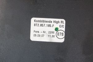 Audi A5 8T 8F Cadre, panneau d'unité radio / GPS 8T2857185F