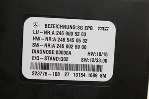 Mercedes-Benz CLA C117 X117 W117 Takajarrun EMF-ohjainlaite/moduuli A2469005203
