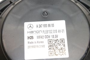 Mercedes-Benz CLA C118 X118 Lämmittimen puhallin A2478308600