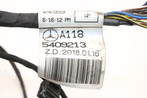 Mercedes-Benz CLA C118 X118 Faisceau câbles PDC A1185409213