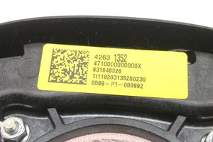 Opel Mokka X Poduszka powietrzna Airbag kierownicy 42631352