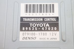 Toyota Prius (NHW20) Sterownik / Moduł skrzyni biegów 8953547020