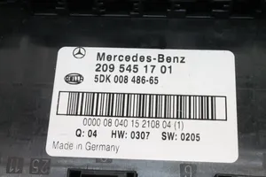 Mercedes-Benz CLK A209 C209 Блок монтирования реле 2095451701