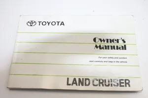 Toyota Land Cruiser (HDJ90) Libretto uso e manutenzioni 0199960925