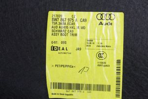 Audi A5 Osłona tylna tunelu środkowego 8W7867975A