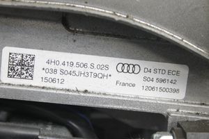 Audi A8 S8 D4 4H Cremagliera dello sterzo parte meccanica 4H0419506S