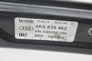 Audi A7 S7 4K8 Elektryczny podnośnik szyby drzwi tylnych 4K8839462