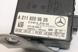 Mercedes-Benz CLS C219 Liikehälyttimen anturi A2118209626