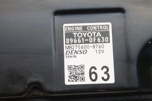 Toyota Verso Kit centralina motore ECU e serratura 896610F630