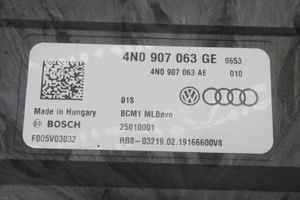 Audi A7 S7 4K8 Module de contrôle carrosserie centrale 4N0907063GE