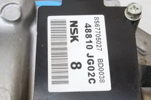 Nissan X-Trail T31 Cremagliera dello sterzo parte meccanica 28500JG00B