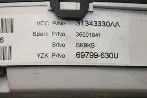 Volvo XC70 Komputer / Sterownik ECU i komplet kluczy 31336983