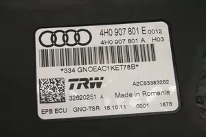 Audi A6 C7 Unité de contrôle, module EMF frein arrière 4H0907801E