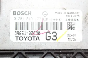 Toyota Auris 150 Moottorin ohjainlaite/moduuli 896610ZG30