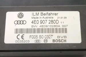 Audi A8 S8 D3 4E Virranohjauksen rele 4E0907280D