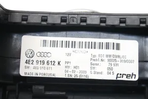 Audi A8 S8 D3 4E Controllo multimediale autoradio 4E2919612K