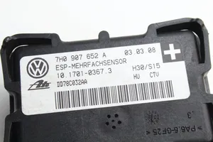 Audi TT TTS Mk2 ESP (elektroniskās stabilitātes programmas) sensors (paātrinājuma sensors) 7H0907652A