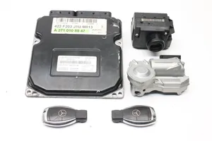 Mercedes-Benz CLC CL203 Kit centralina motore ECU e serratura A2711535891