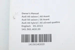 Audi A6 C7 Vartotojo instrukcija 