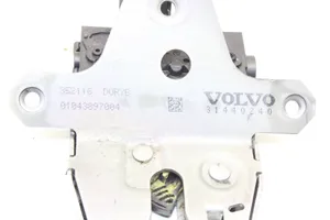 Volvo V60 Blocco/chiusura/serratura del portellone posteriore/bagagliaio 31440240