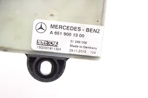 Mercedes-Benz A W176 Przekaźnik / Modul układu ogrzewania wstępnego A6519001300