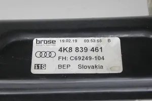 Audi A7 S7 4K8 Elektryczny podnośnik szyby drzwi tylnych 4K8839461