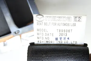 Mazda 3 II Pas bezpieczeństwa fotela tylnego T89506T